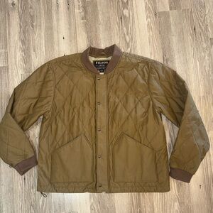Filson Men’s XXL Tan Quilted Pack Jacket Style 20019781